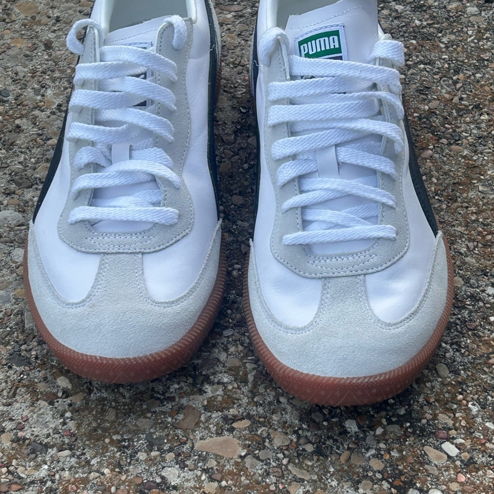 PUMA Super Liga OG Retro White Black Men’s 12  No Box - Picture 2 of 8